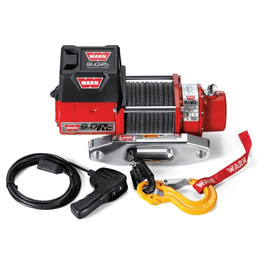 Warn 9.0Rc Ultimate Performance Series Winch | 9,000lb | Synthetic Rope