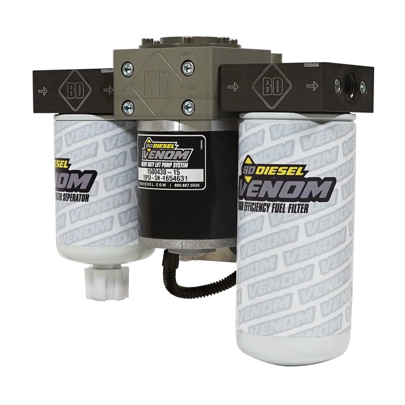 BD Venom Fuel Lift Pump with Filter and Separator 03-04.5 Dodge 5.9L Cummins