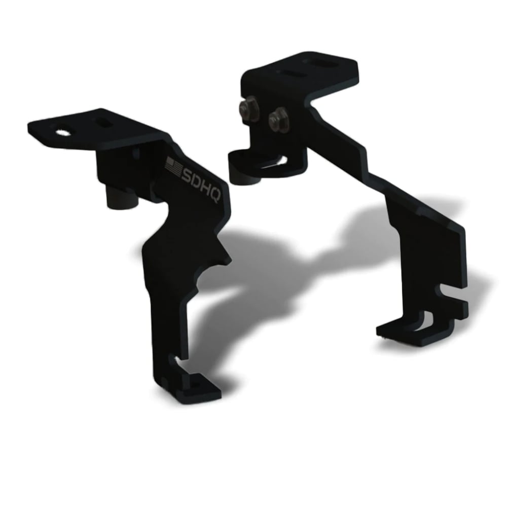 SDHQ Built A-Pillar Light Mounts 17-22 Ford SuperDuty