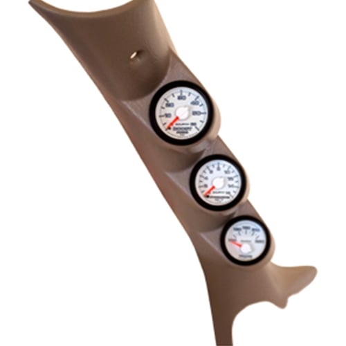 Auto Meter Factory Match Triple Pillar Gauge Kit (EGT, Boost, Trans) 03-09 Dodge 5.9L / 6.7L Cummins