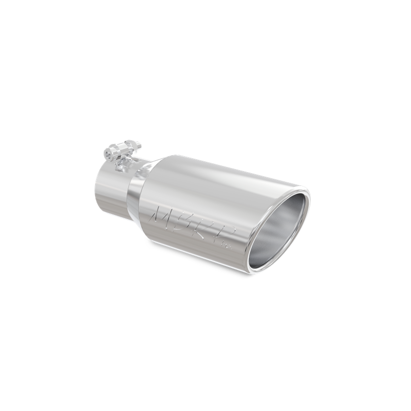 MBRP 3" Inlet | 4" Outlet Dual Wall Angle Cut Rolled Edge Exhaust Tip T5155