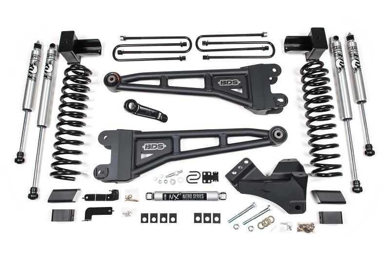 BDS Suspension 5" Radius Arm System 20-22 Ford 6.7L Powerstroke F250/350 4WD