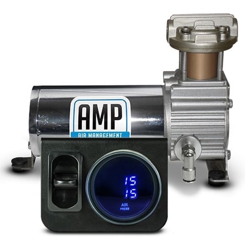 PacBrake HP10231 Simultaneous Air Spring Dash Paddle Switch and Compressor Kit
