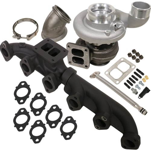BD Iron Horn Series S364SXE/80 1.00AR Turbo Kit 03-07 Ram 5.9L Cummins