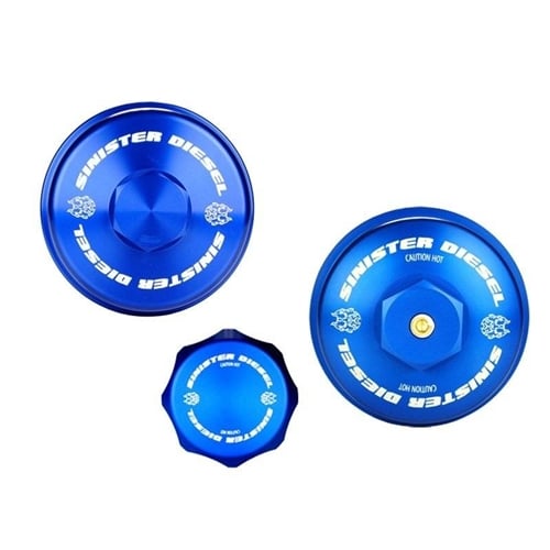 Sinister Diesel Billet Cap Kit 08-10 6.4L Ford Powerstroke