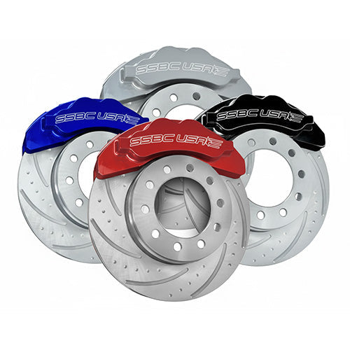 SSBC-USA B8-Beast Direct Fit Front Disc Brake Kit With Rotors 17-25 Ford F-450