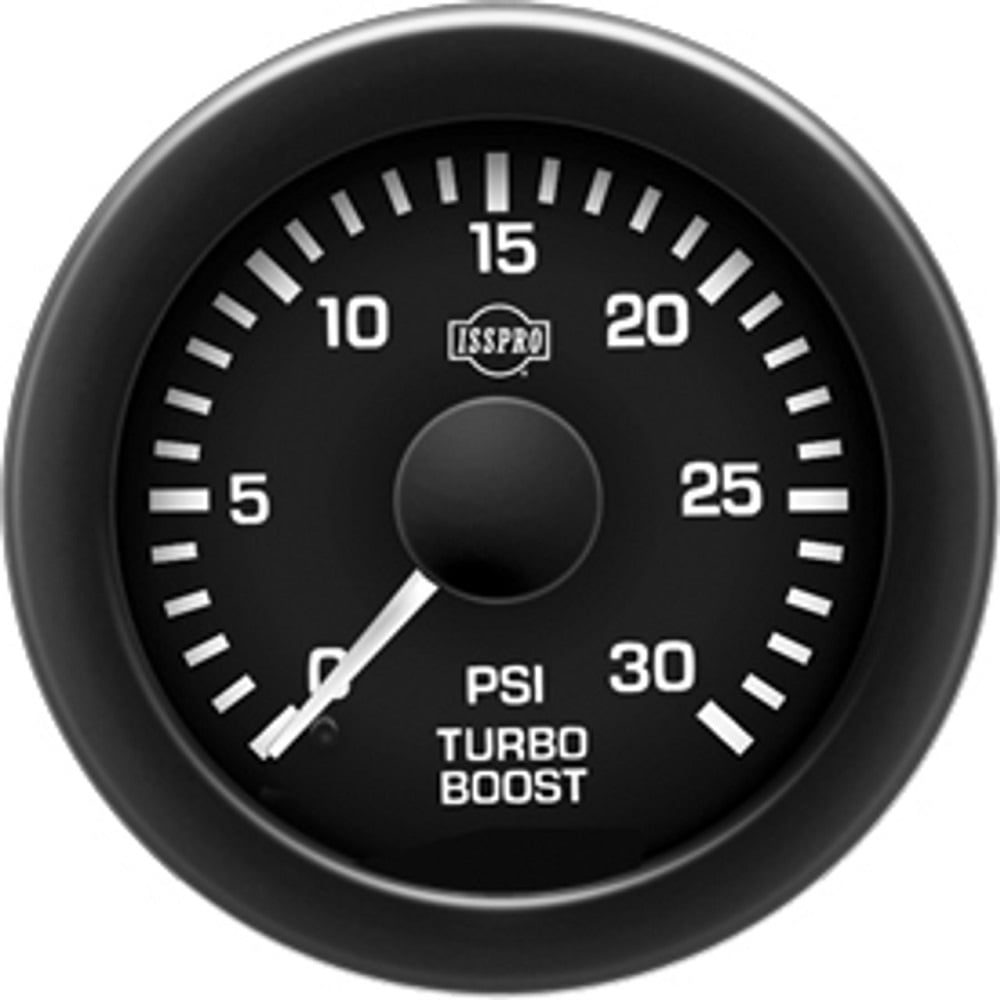 Isspro EV2 8-volt Mechanical Boost Gauge R16000-Style 92-97 Ford F-250 / F-350