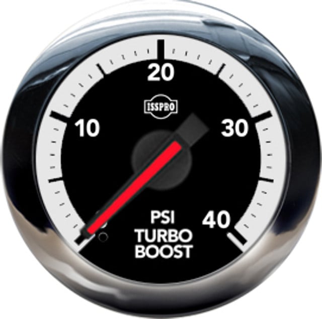 Isspro EV2 Electronic Boost Gauge And Sensor R30000-Style