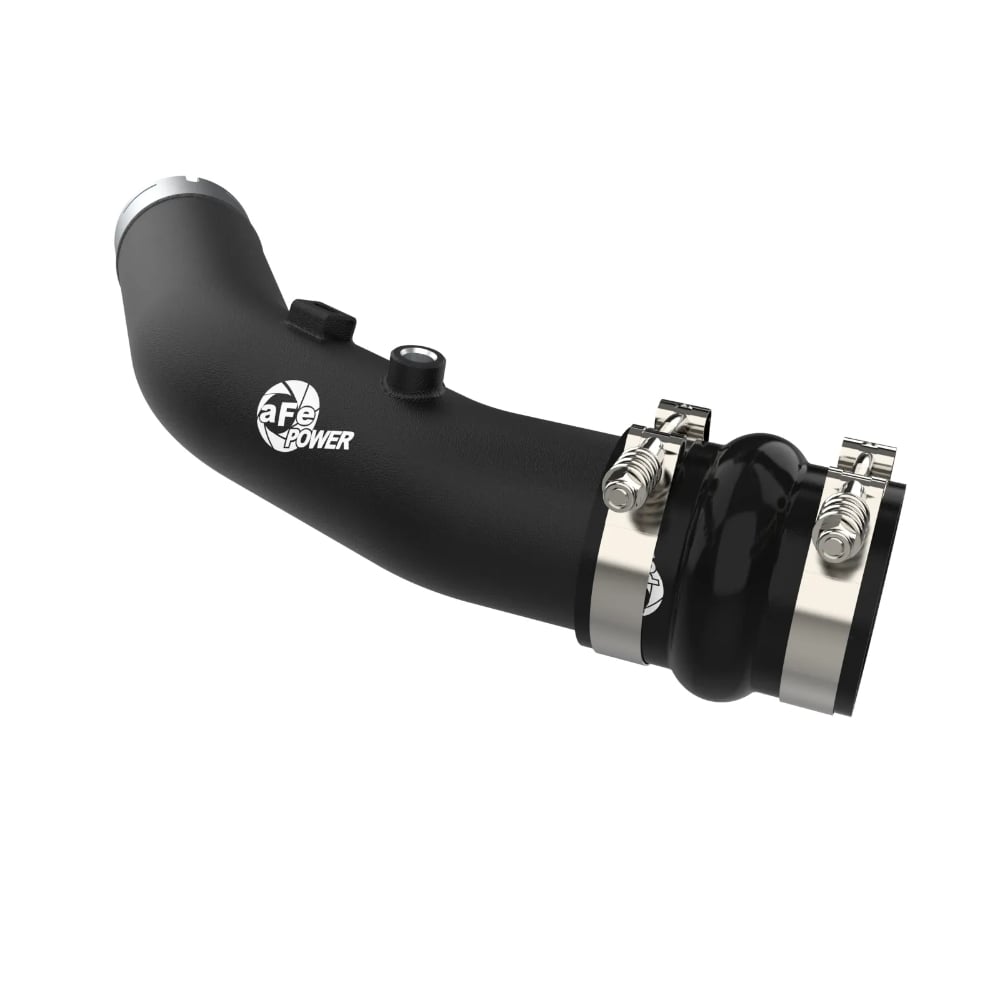 AFE BladeRunner 3" Aluminum Hot Charge Pipe 23-25 Ford 6.7L Powerstroke H.O.