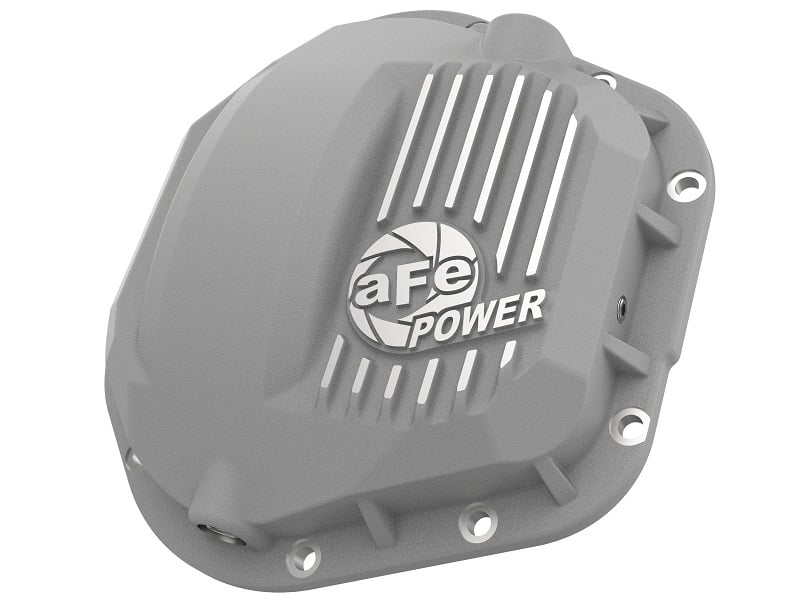 AFE Street Series Raw Finish Front Differential Cover 17-23 Ford 6.7L Powerstroke