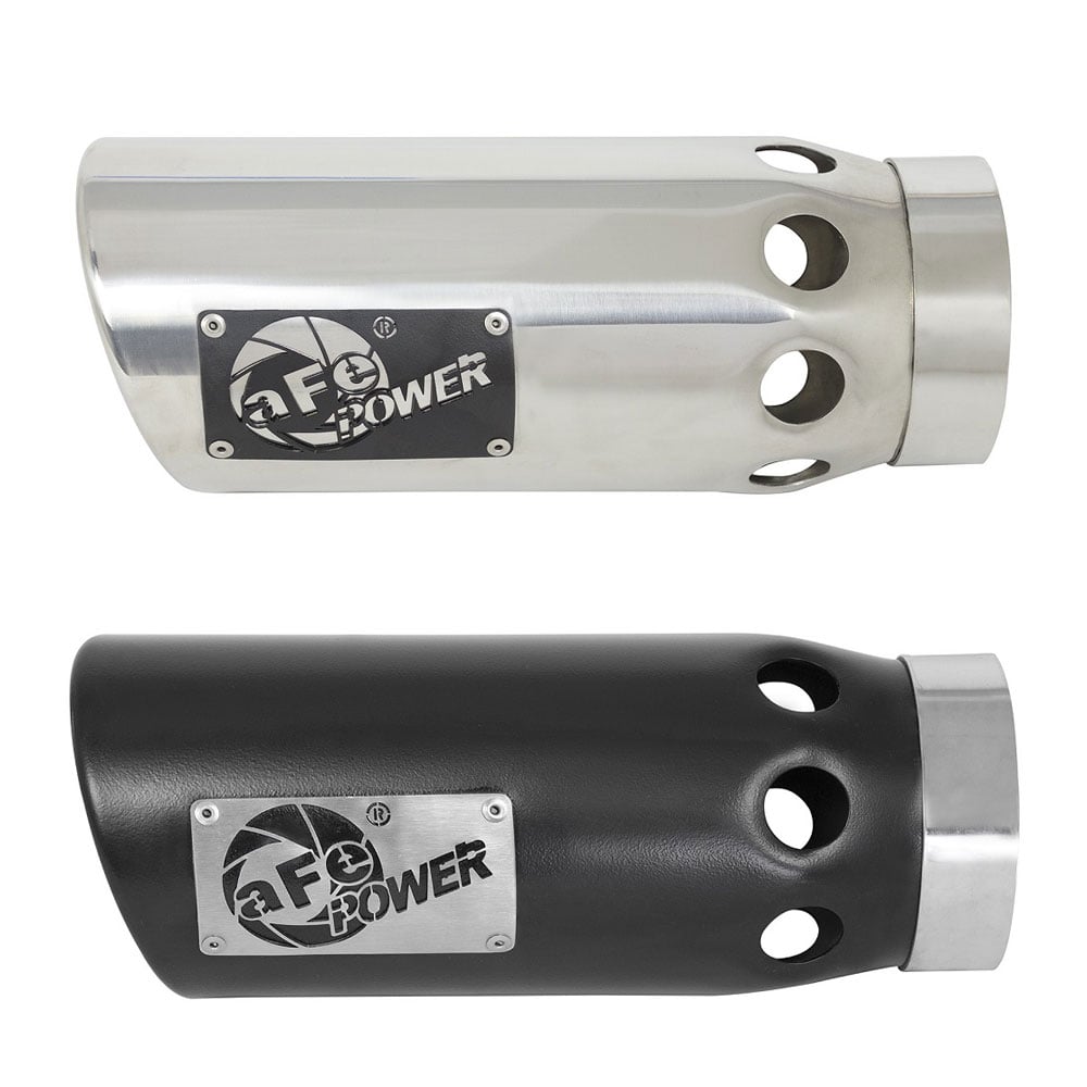 AFE Mach Force-Xp Stainless Steel Intercooled 4" Inlet / 5" Outlet Exhaust Tip