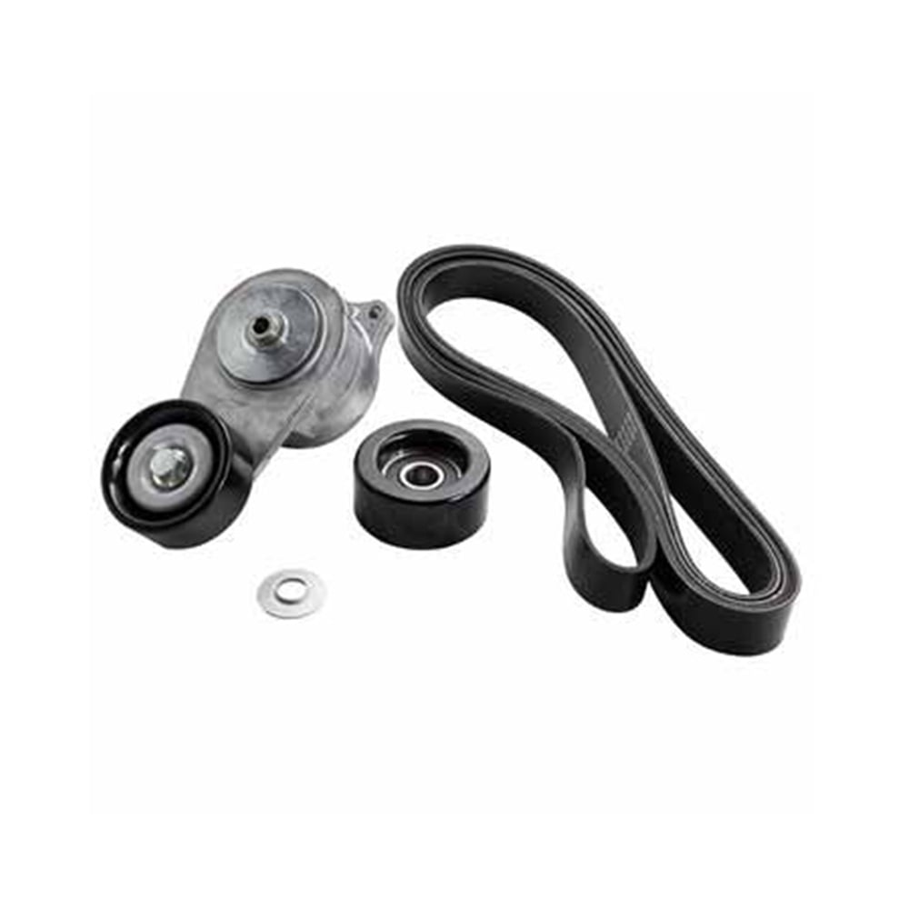 Dayco Complete Serpentine Belt Kit With A/C 03-12 Dodge/Ram 5.9L/6.7L Cummins