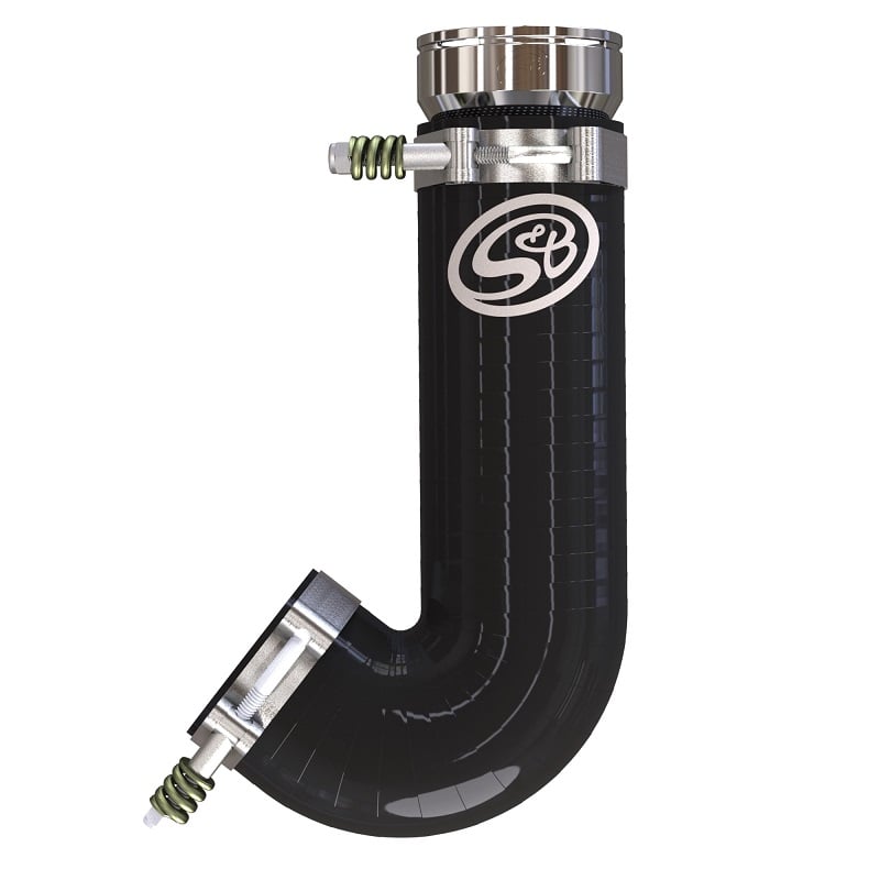 S&B Resonator Delete Hot Side Intercooler Pipe 20-25 GM 3.0L Duramax LM2/LZ0