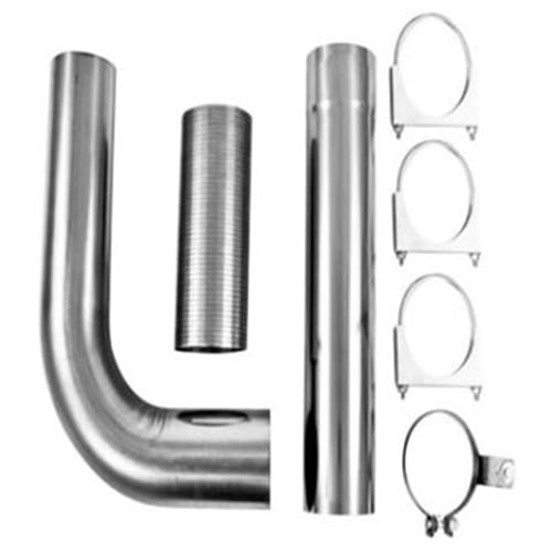 MBRP Armor Lite Series Smokers 5" Single Stack Bed Kit