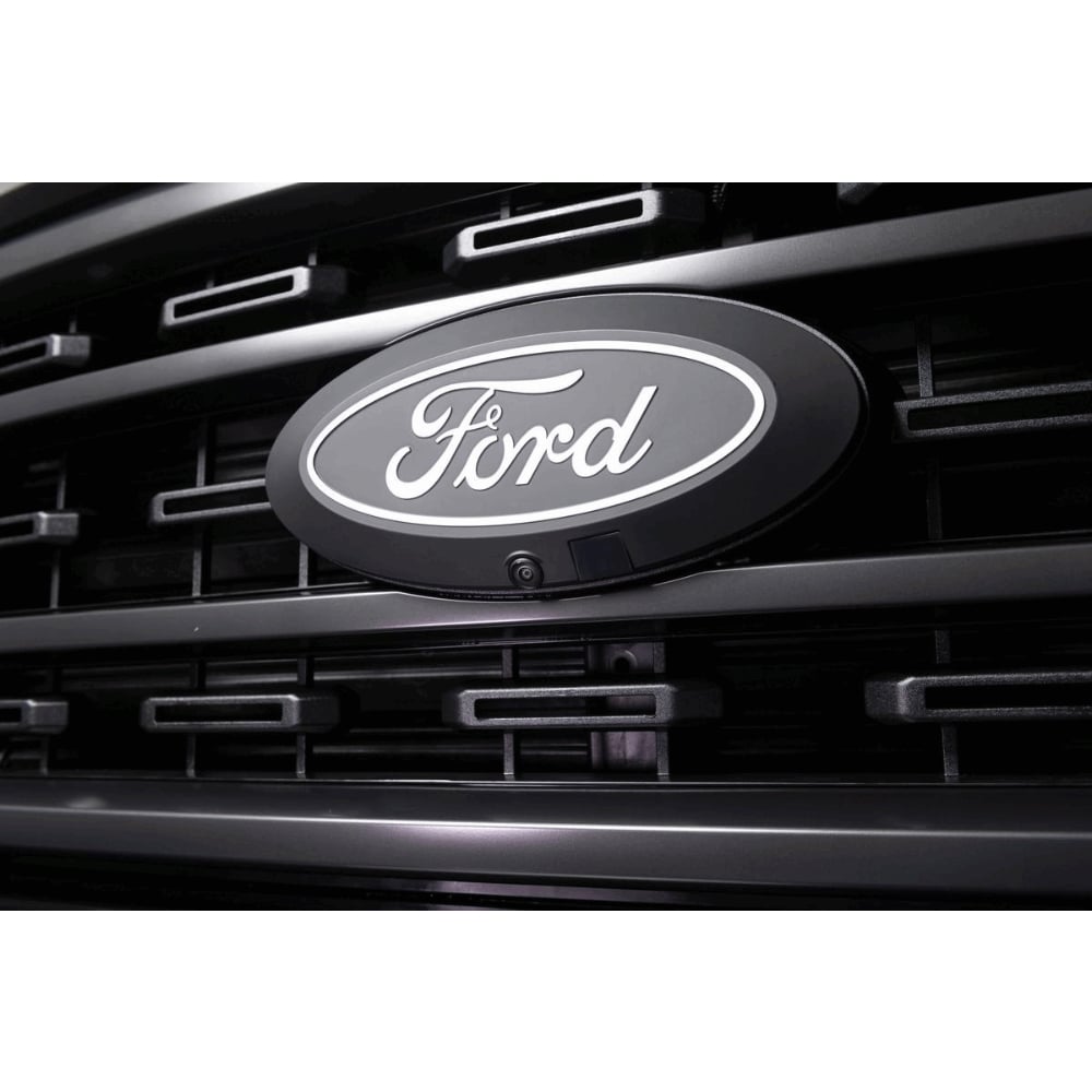 Putco Luminix White LED Oval Light Up Grille Emblem | With Camera | 20-22 Ford Superduty