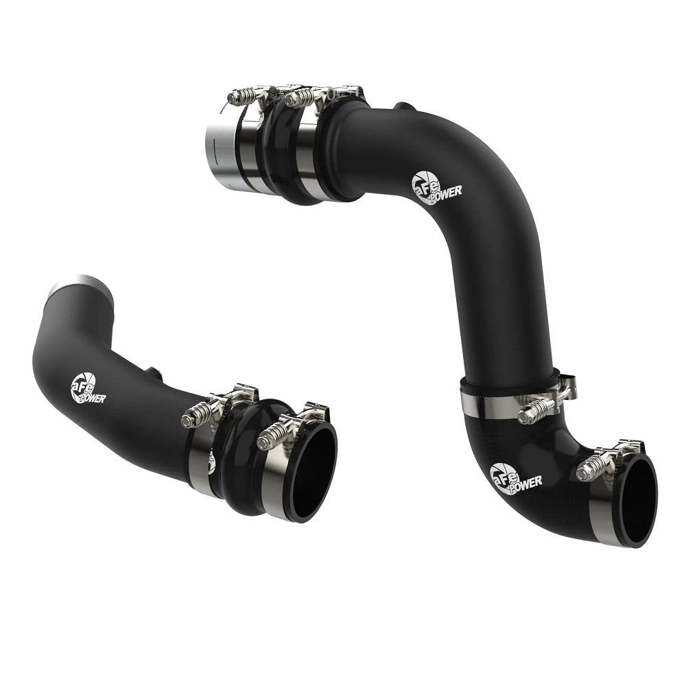 AFE BladeRunner 3" Aluminum Hot and Cold Charge Pipe Kit 23-25 Ford 6.7L Powerstroke