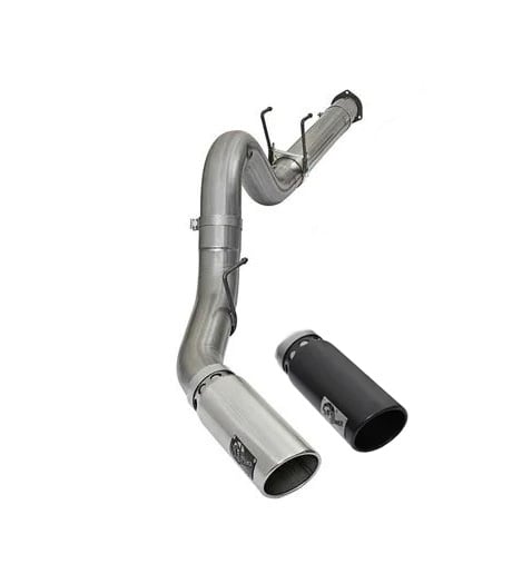 AFE Large Bore-HD 5" Stainless Exhaust 17-25 Ford 6.7L Powerstroke