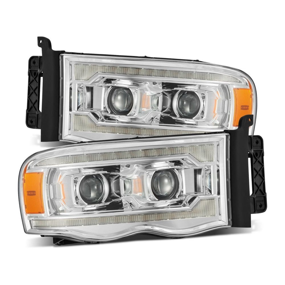 Alpharex LUXX-Series LED Projector Headlights 03-05 Dodge Ram 2500 / 3500