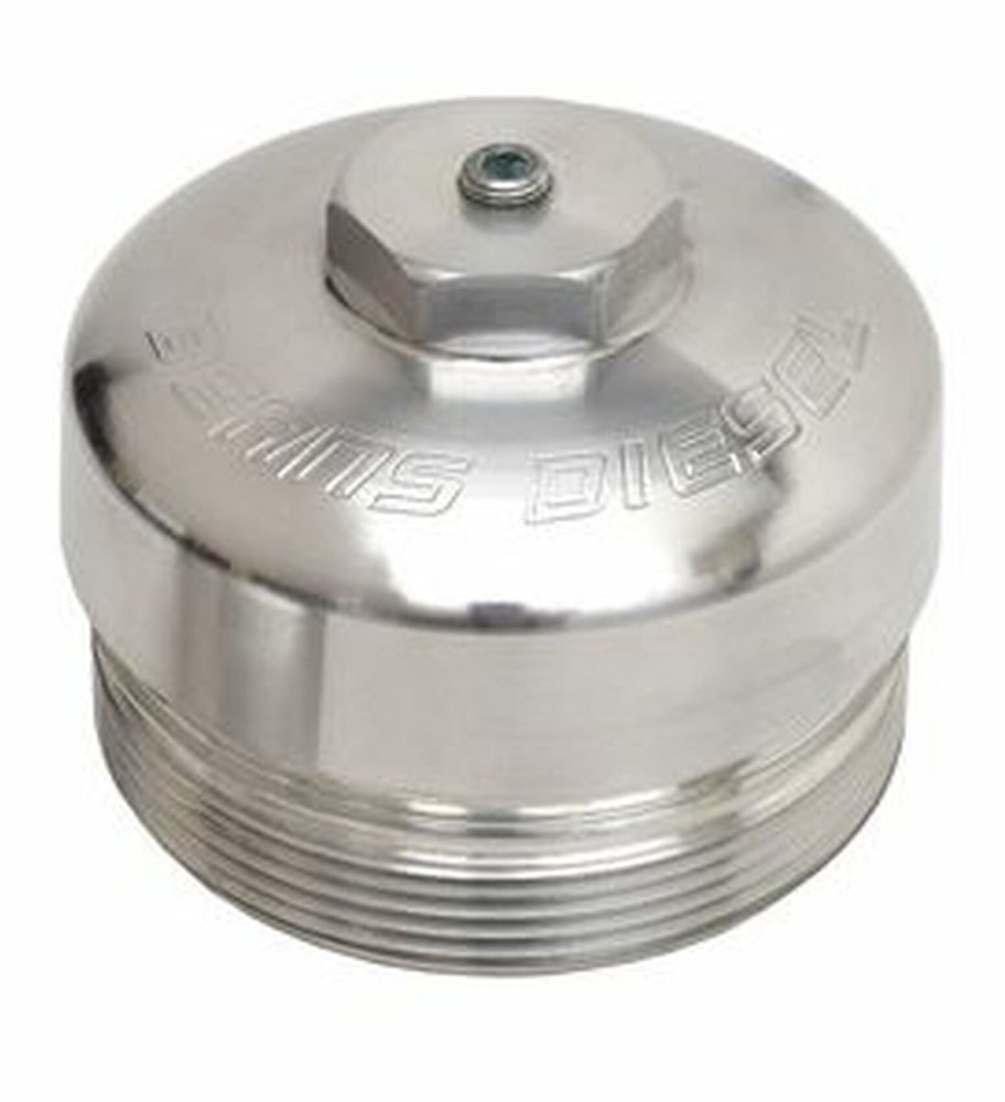 Beans Diesel Billet Oil Filter / Fuel Filter Cap 03-10 Ford 6.0L / 6.4L Powerstroke