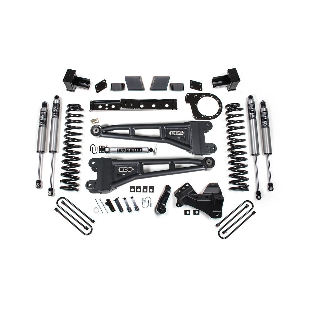 BDS Suspension 7" Radius Arm Lift Kit 23-26 Ford F-350 Dually