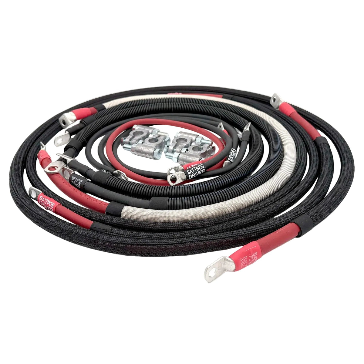 Big 7 Kits Battery Cable Kit 3rd Gen 03-09 Ram 2500/3500 5.9L/6.7L Cummins