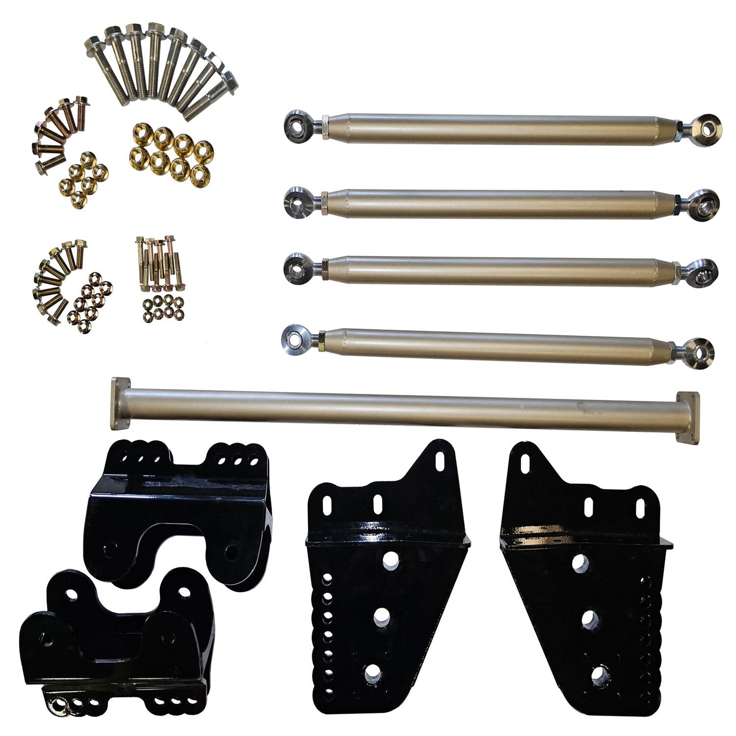 CNC Fabrication Superduty Front 4 Link Suspension Kit 99-16 Ford F250/F350