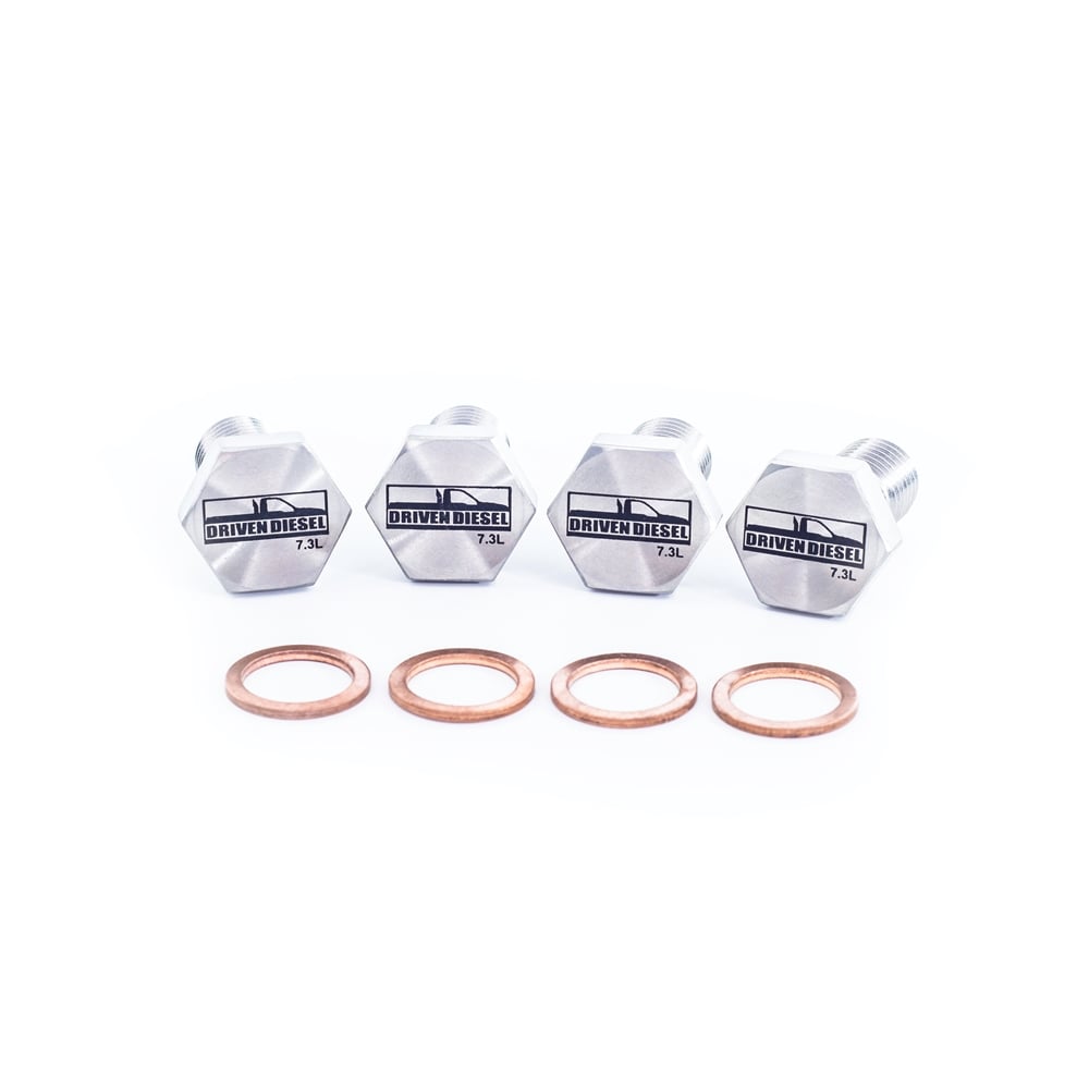 Driven Diesel High Flow Banjo Bolt Kit 94-03 Ford 7.3L Powerstroke