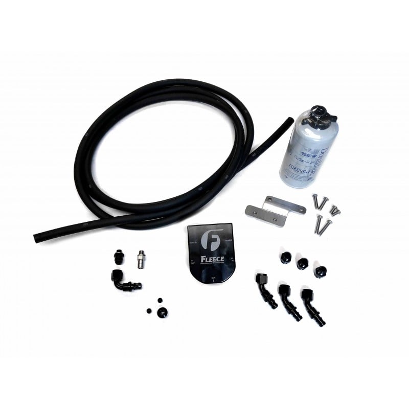 Fleece Performance FPE-34783 Auxiliary Fuel Filter And Line Kit 03-18 Ram 5.9L / 6.7L Cummins