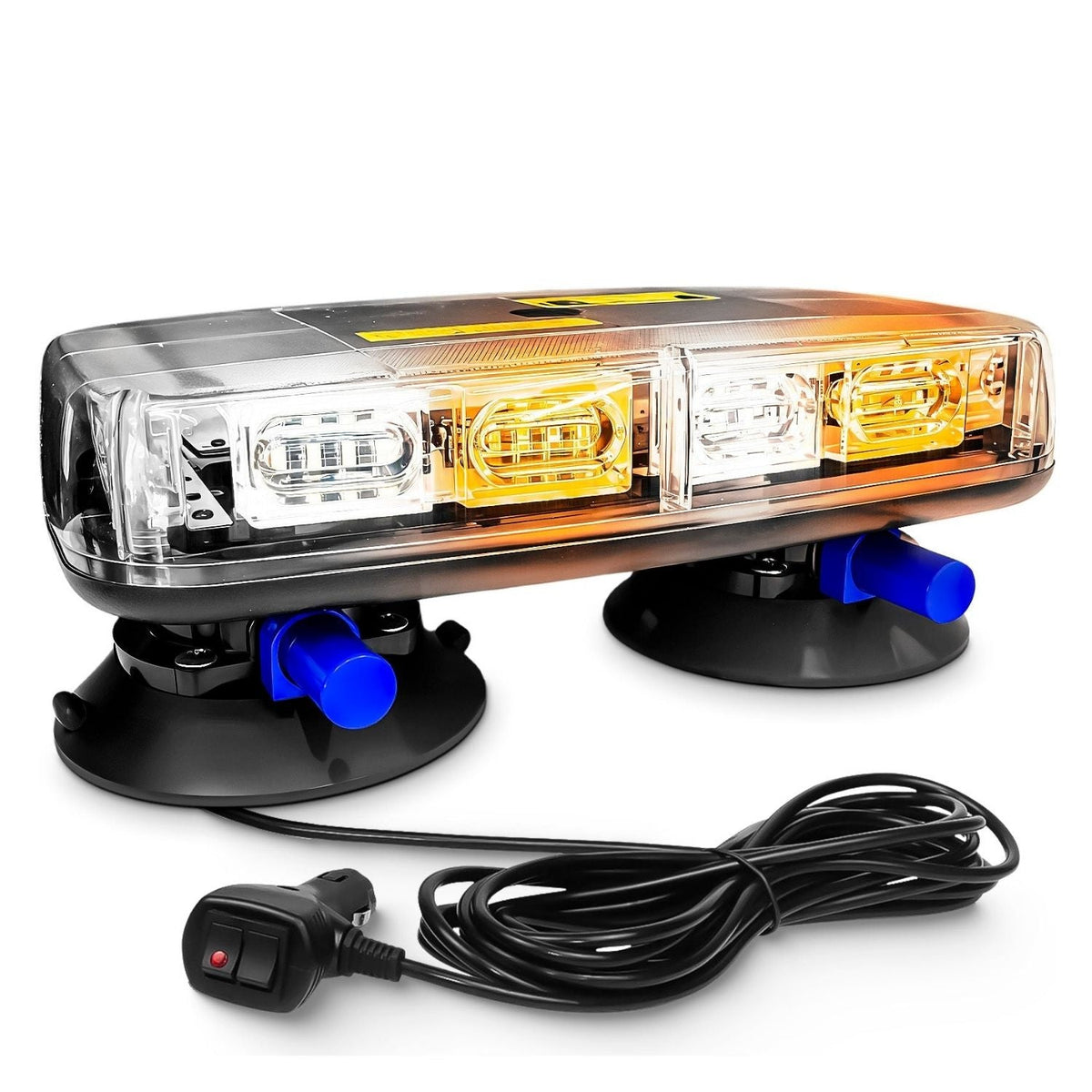 Integral Truck Vacuum Cup Rooftop Strobe Light