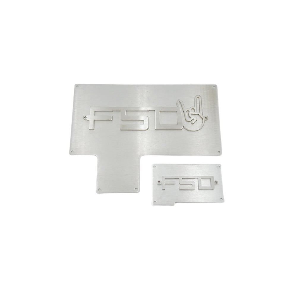 Full Send Diesel Fuse Box Cover Plates 17-19 Ford 6.7L Powerstroke
