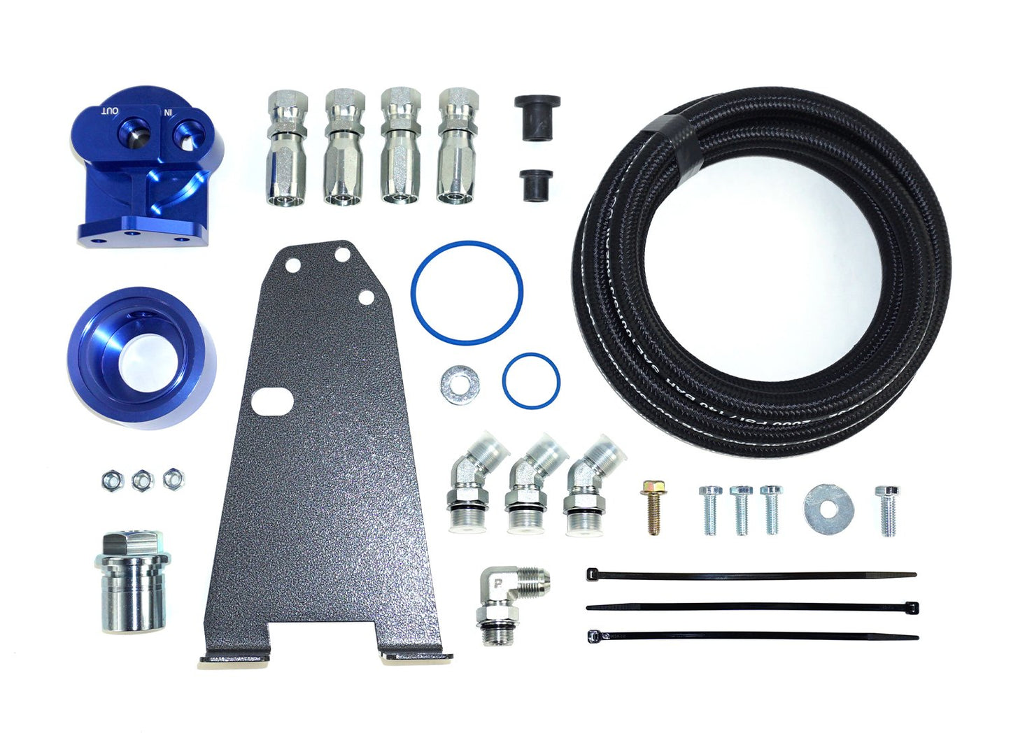PacBrake Remote Oil Filter Kit 03-09 Dodge 5.9L / 6.7L Cummins