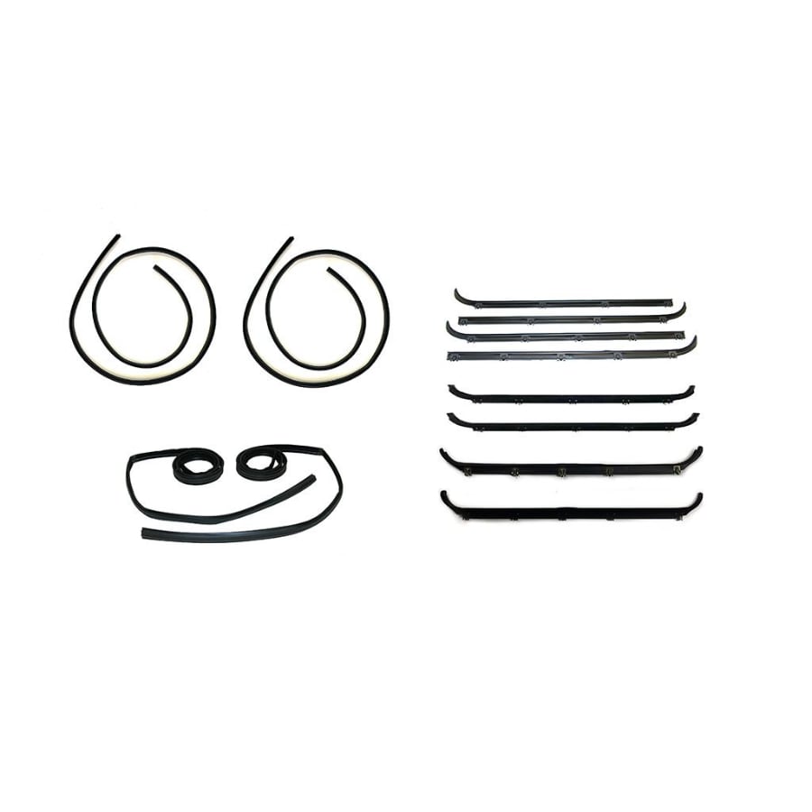 Fairchild Window Channel and Belt Weatherstrip Seal Kit | Crew Cab | 87-97 Ford F-250/F-350
