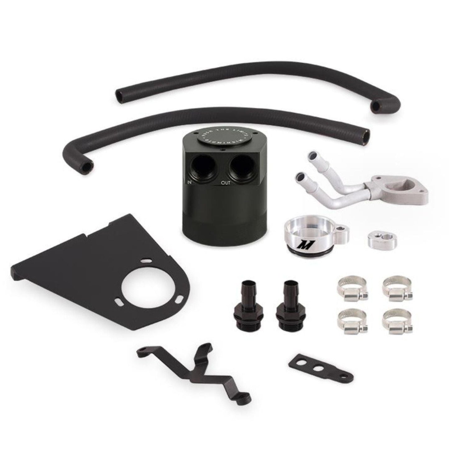 Mishimoto Baffled Oil Catch Can 17-22 Ford 6.7L Powerstroke