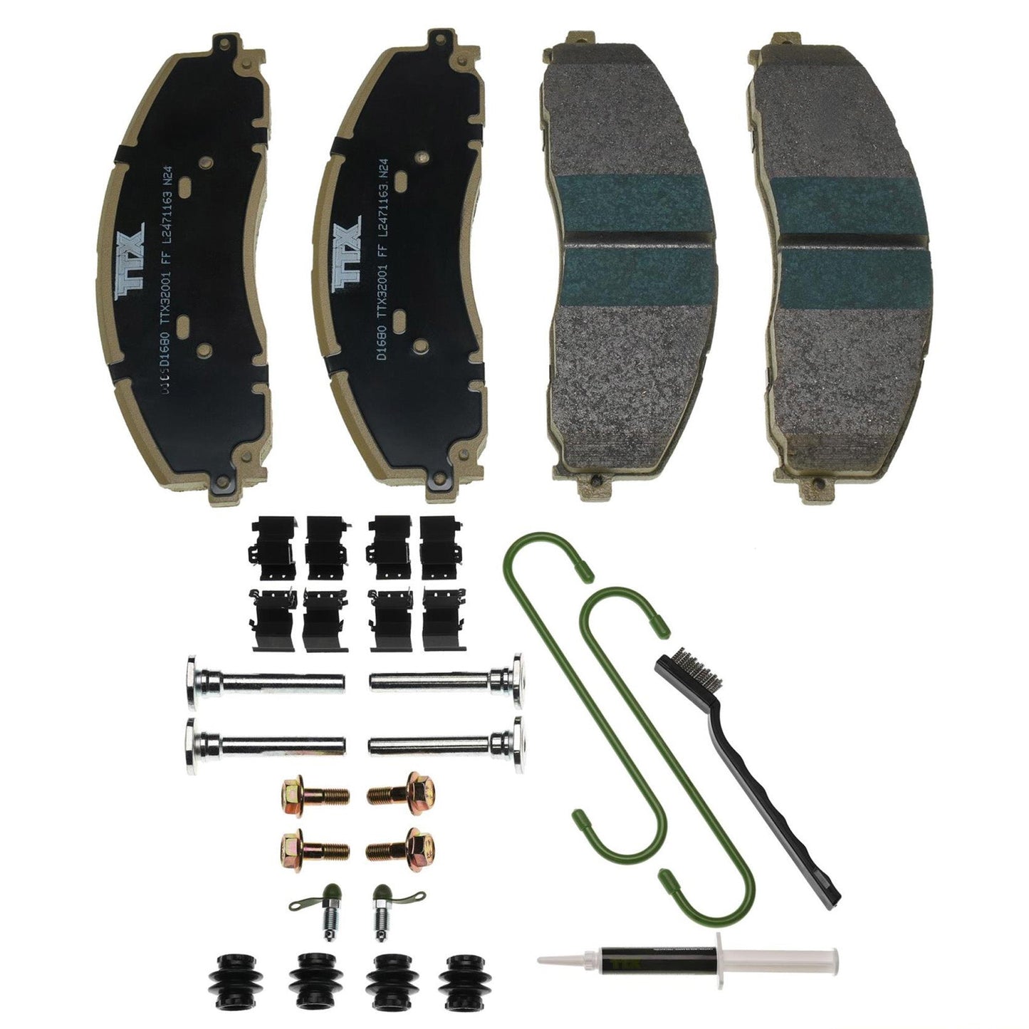 Mevotech TTX Premium Met Brake Pads 13-24 Ford SuperDuty F-250/F-350