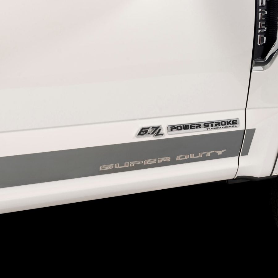 Putco Rocker Panels | Polished or Black | Super or Crew Cab | Standard Bed | 23-24 Ford F-250/F-350