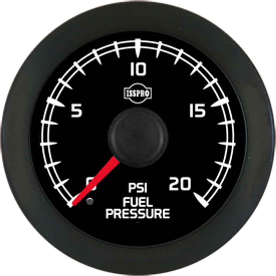 Isspro R18066 EV2 0-20 PSI Fuel Pressure Gauge GM Match