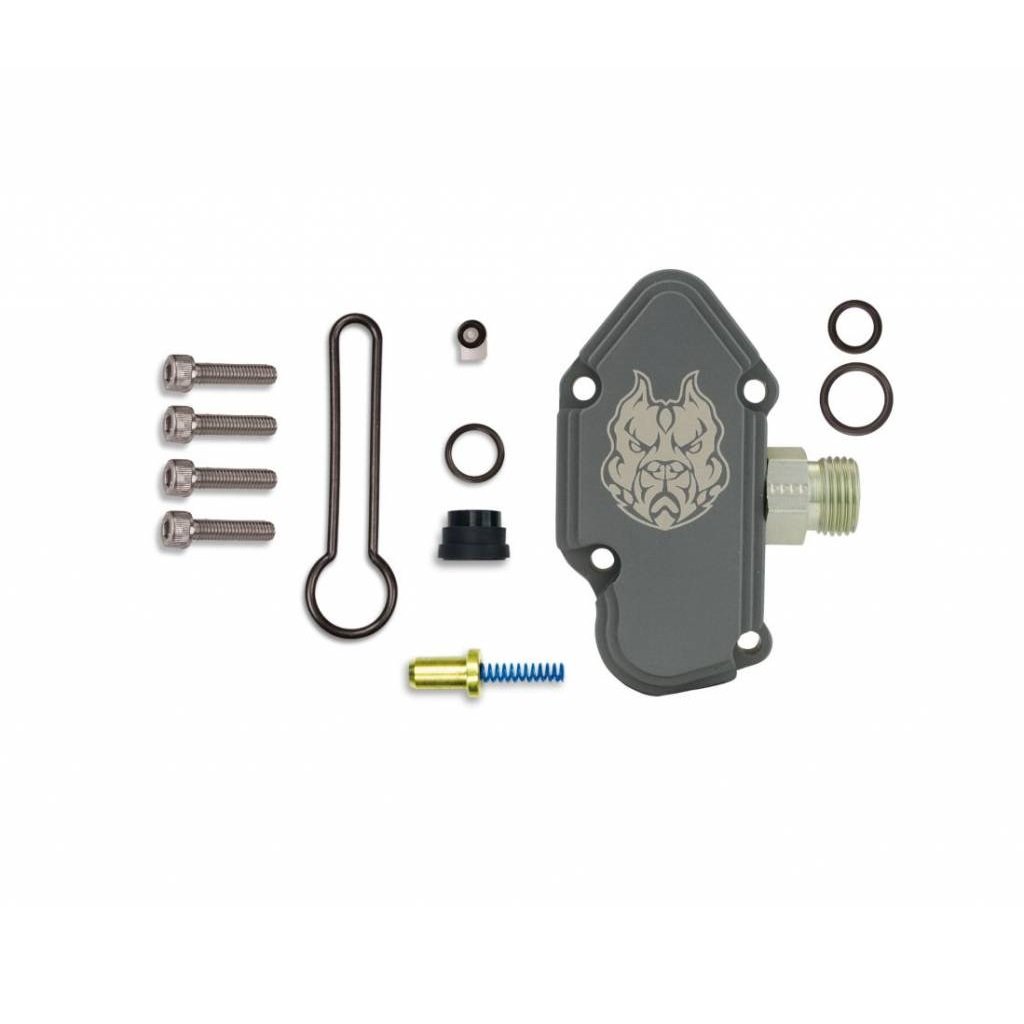 Sinister Diesel Blue Spring Kit with Billet Spring Housing (Grey) 03-07 6.0L Ford Powerstroke
