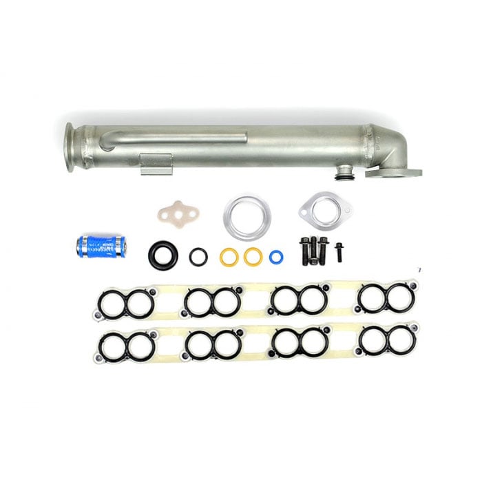 Sinister Diesel EGR Cooler w/ Install Kit 03 Ford 6.0L Powerstroke