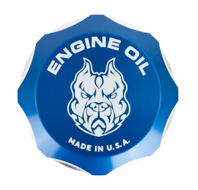 Sinister Diesel Oil Fill Cap 17-23 GM 6.6L Duramax | 11-23 Ford 6.7L Powerstroke