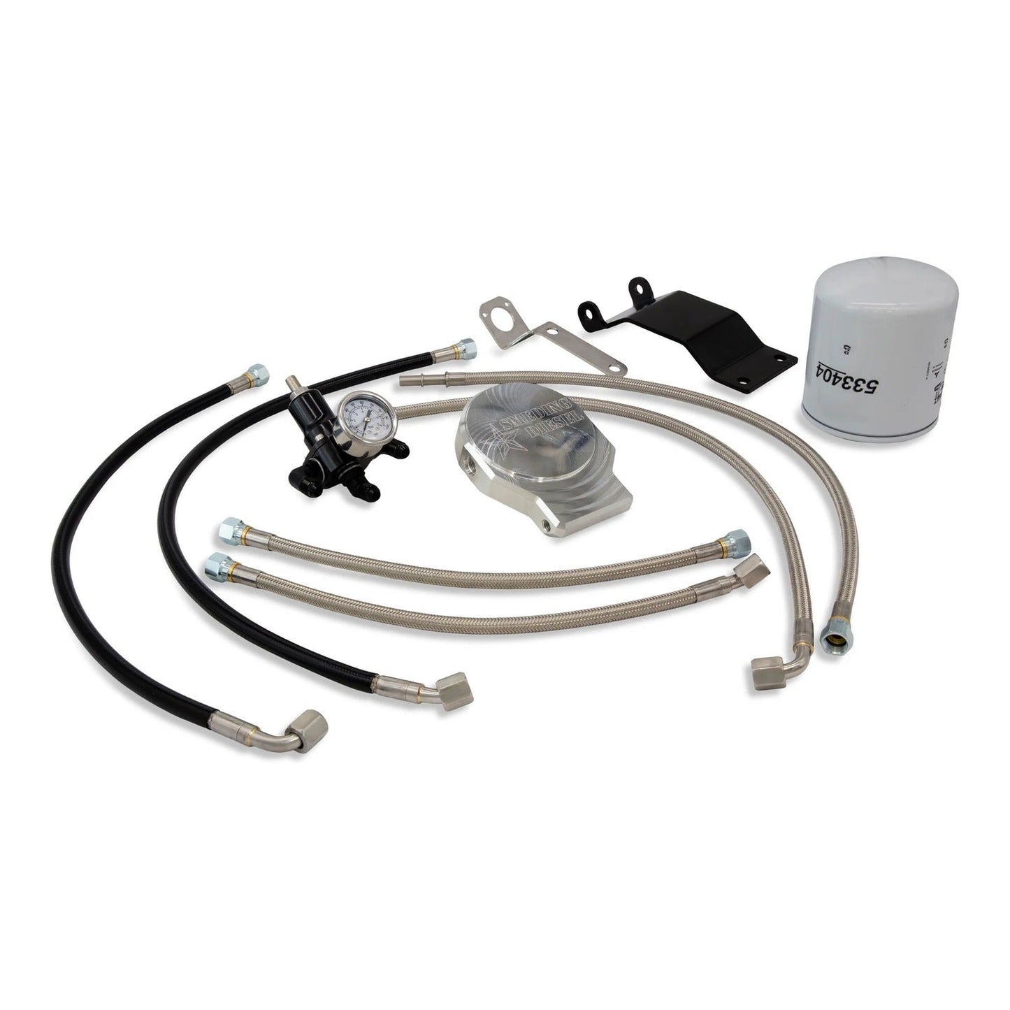 Smeding Diesel Regulated Fuel Return Kit for Ford 99-03 7.3L Super Duty