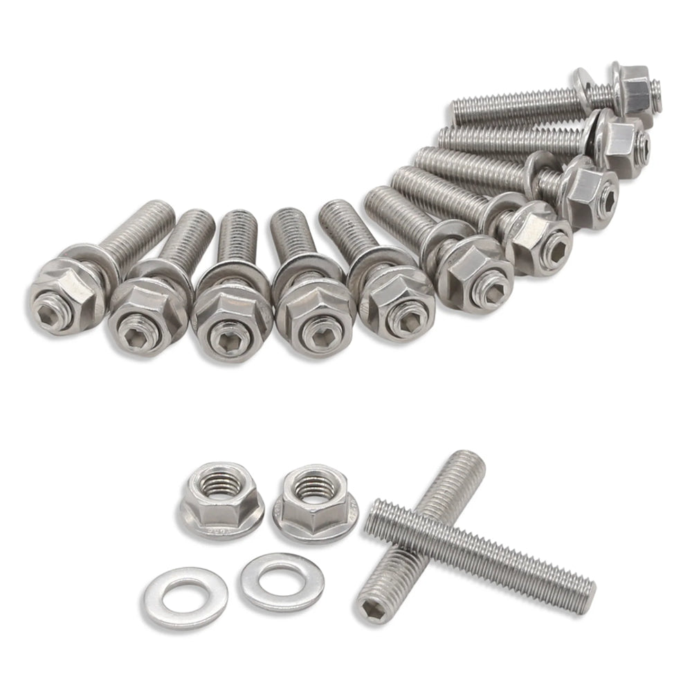 Smeding Diesel Stainless Steel Exhaust Manifold Studs 94-24 Dodge 5.9L/6.7L Cummins