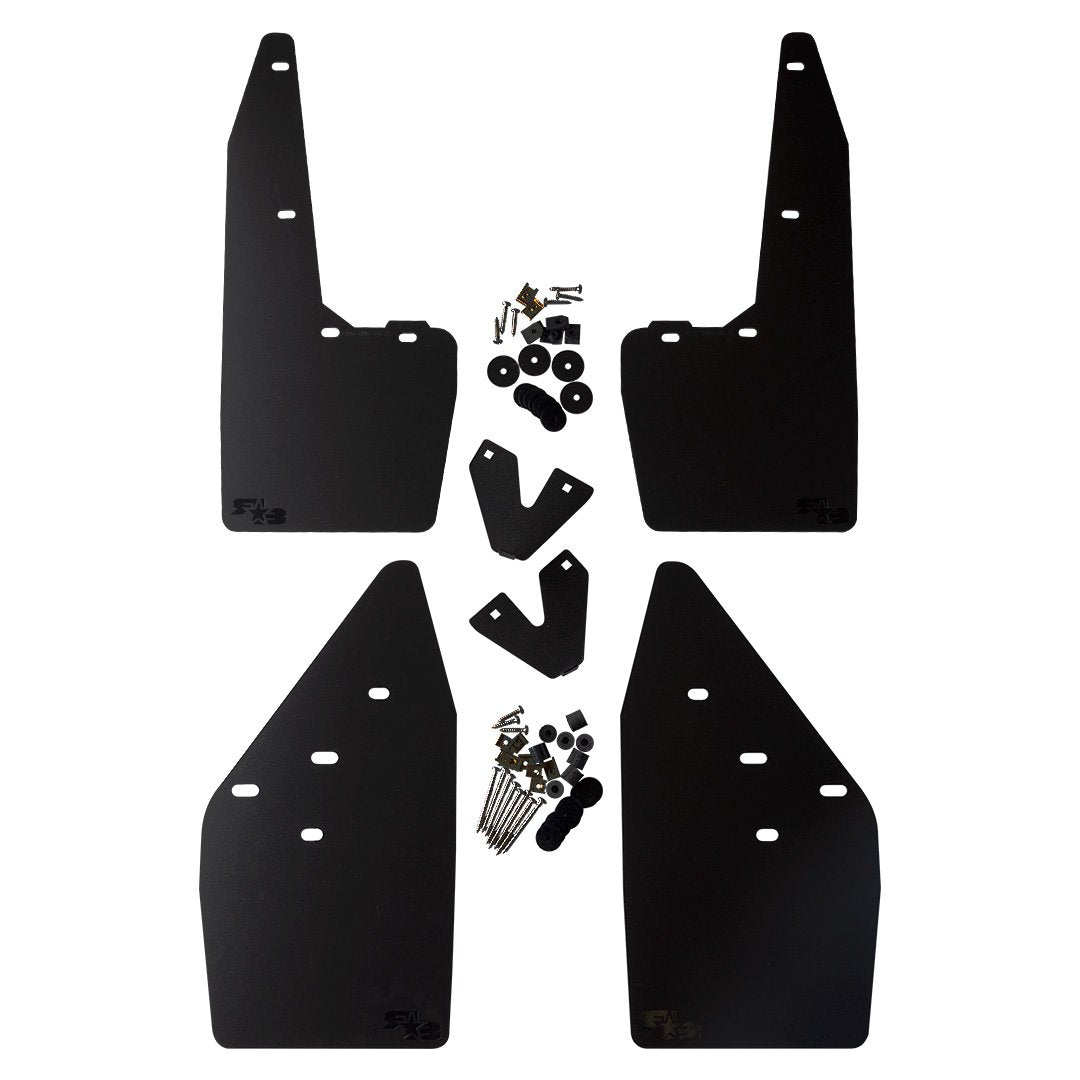 RokBlokz Black Mud Flaps (Set of 4) 19-24 Ram 2500/3500 SRW