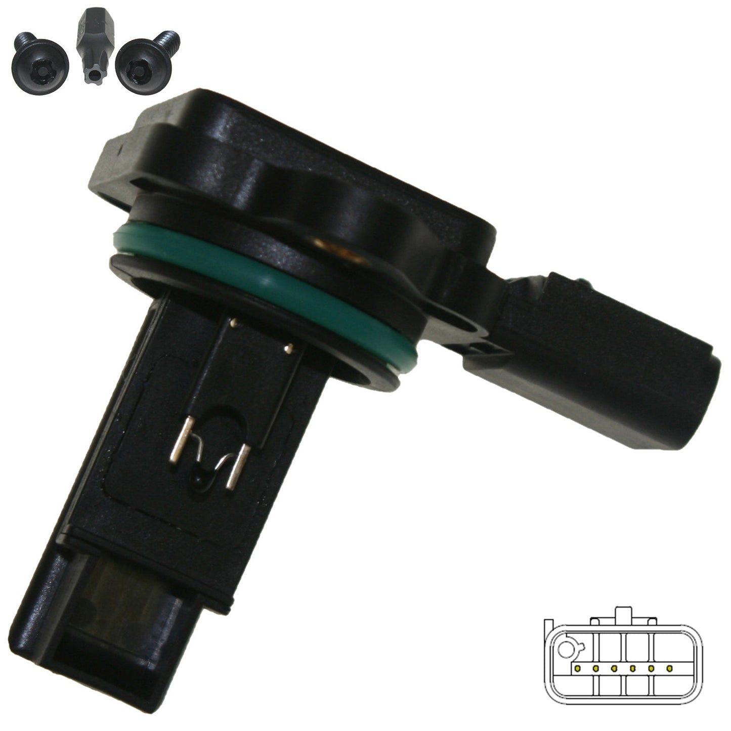 Walker Mass Air Flow Sensor 08-10 Ford 6.4L Powerstroke