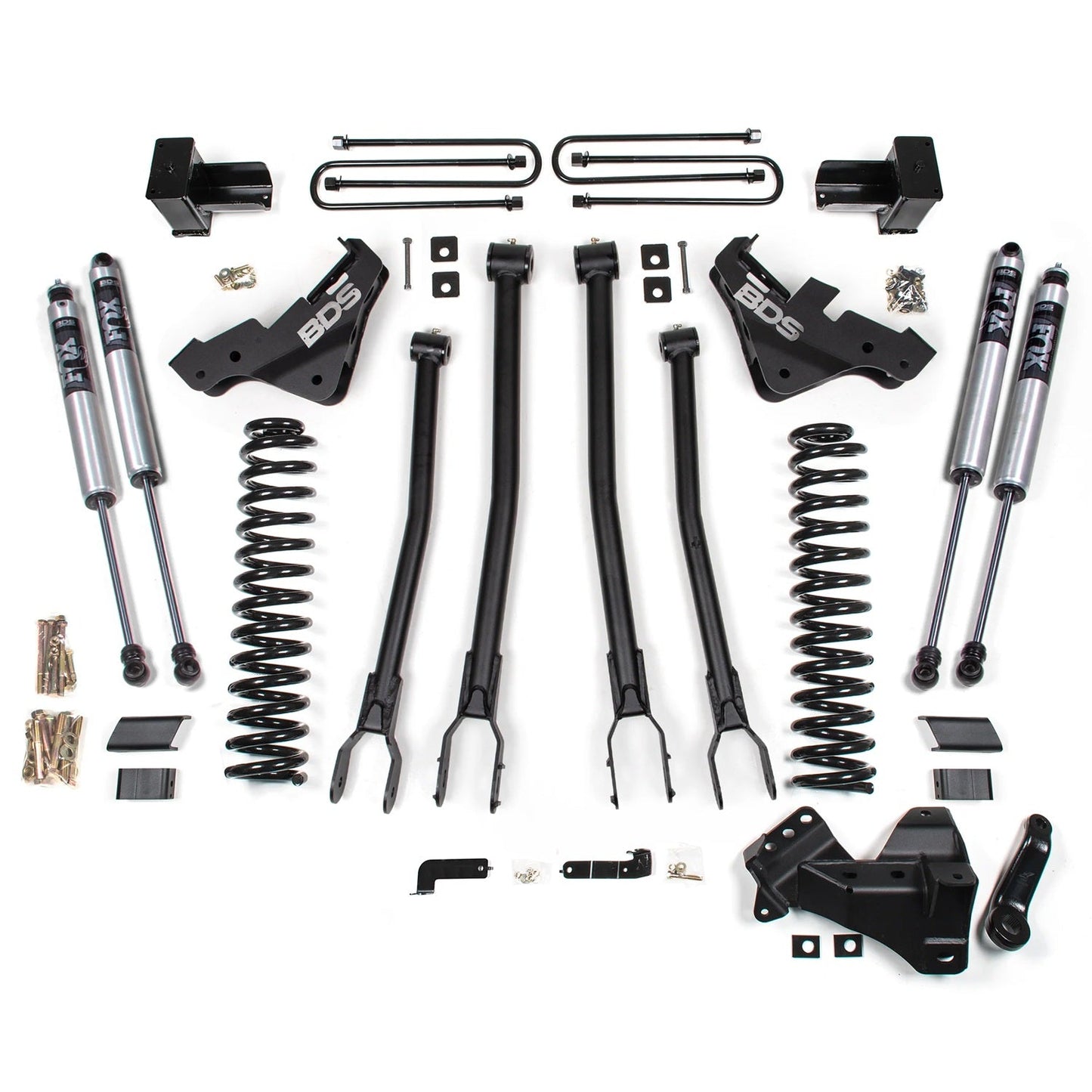 BDS Suspension 4-Link 4" Lift Kit 20-22 Ford F-450 Superduty 4WD