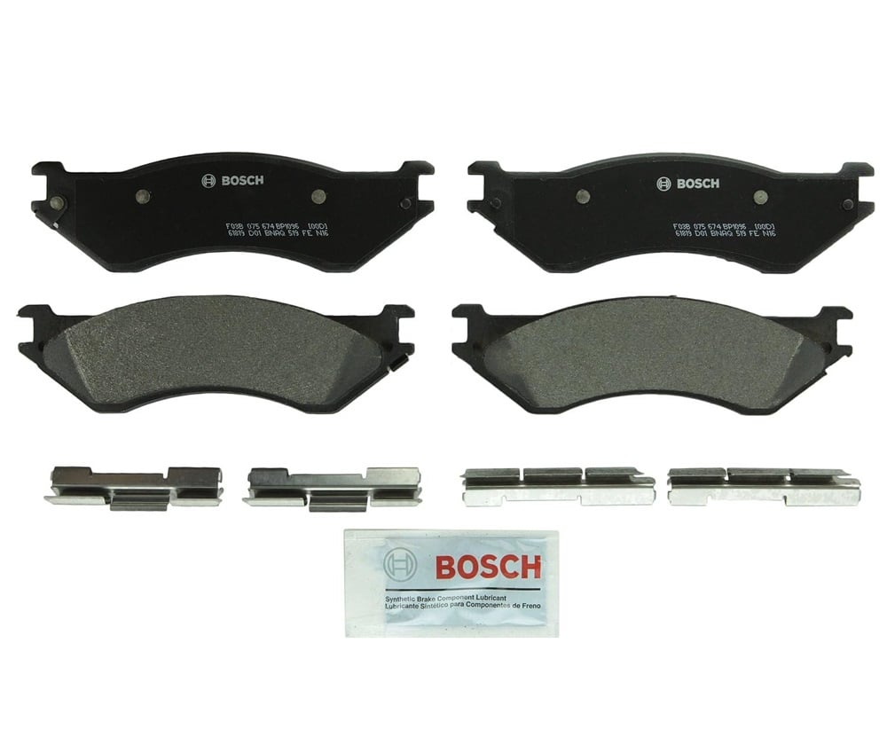 Bosch QuietCast Semi-Metallic Rear Brake Pads 01-08 Dodge 2500/3500