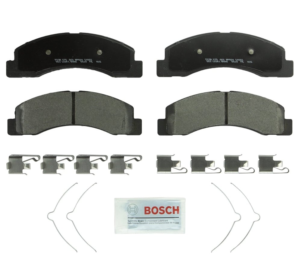 Bosch QuietCast Semi-Metallic Front Brake Pads 01-04 Ford F250/F350