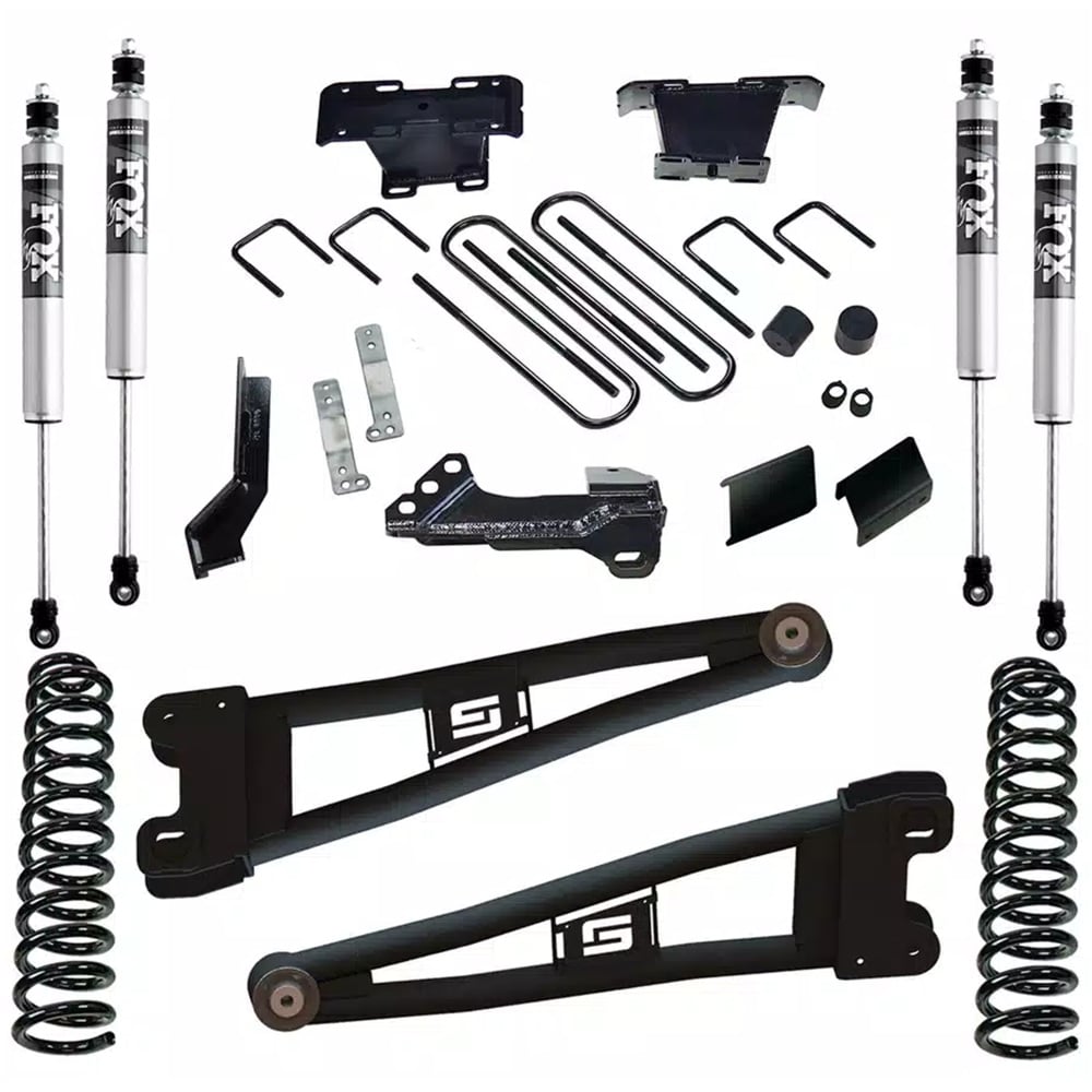 RealTruck SuperLift 4" Radius Arm Lift Kit 23-24 Ford 6.7L Powerstroke
