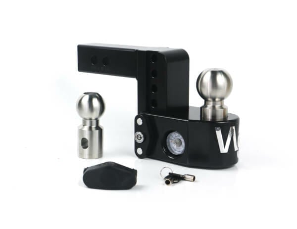 Weigh Safe Black Cerakote Drop Hitch | Designed for use with 3" Receiver Hitch