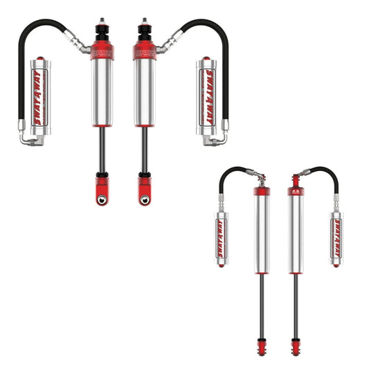 AFE Sway-A-Way 2.5" Shock Kit / Front and Rear / 0-6" Lift / 17-24 Ford 6.7L Powerstroke