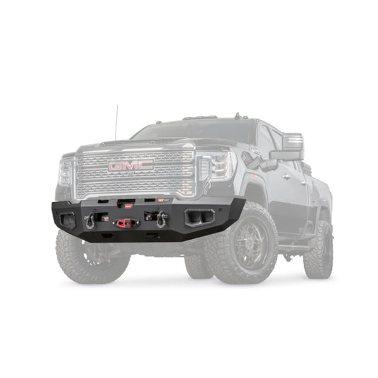 Warn Ascent Front Winch Bumper 20-23 GMC 2500HD/3500